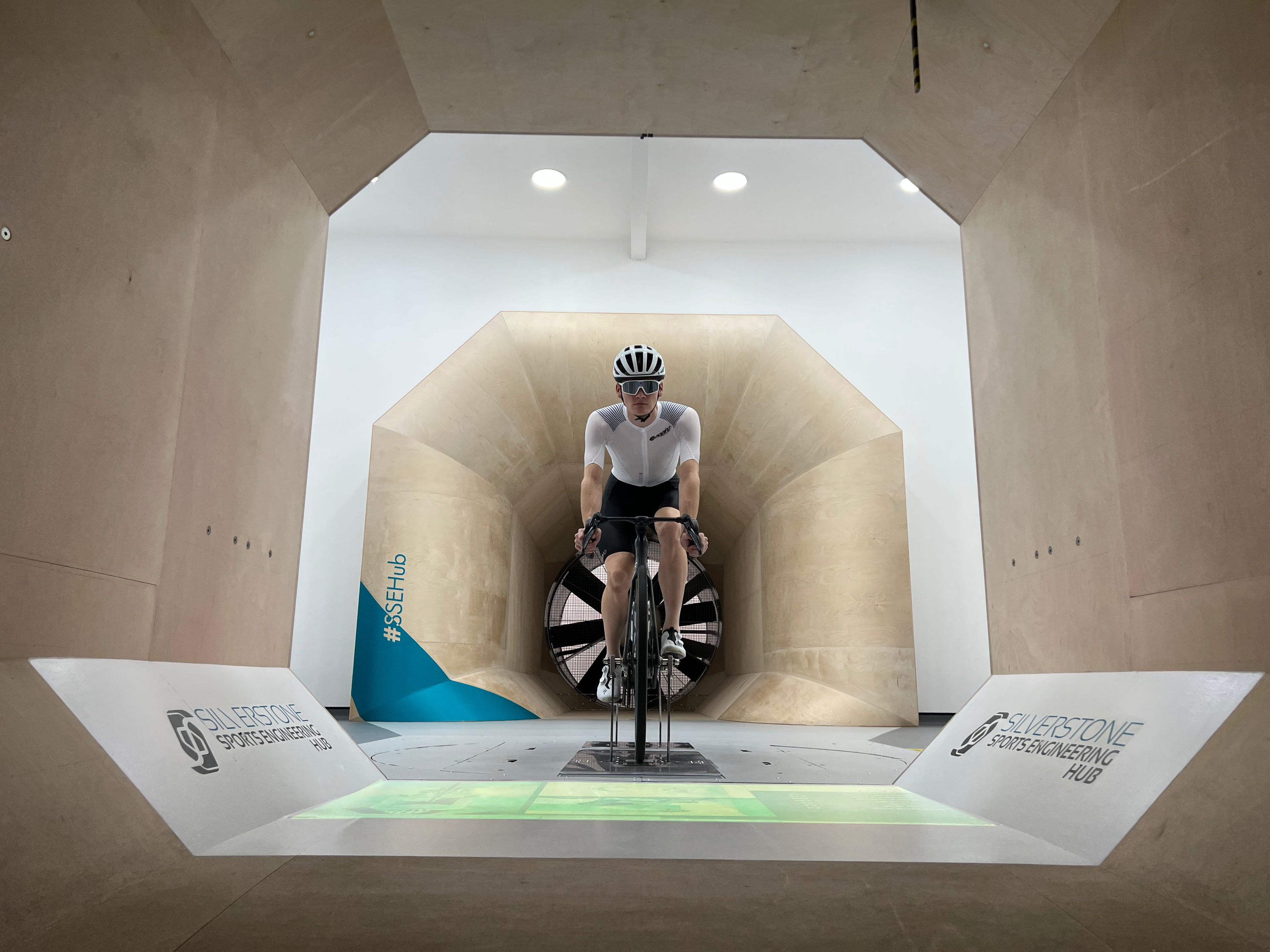 Rider in the Wind Tunnel at SSEH
